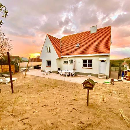 Villa Friedolin Heeft Zicht Op Zee En Duinen, In Duinenreservaat, Hot Tub Met Jacuzzi En Sauna Met Zeezichten Te Остдёйнкерке Экстерьер фото